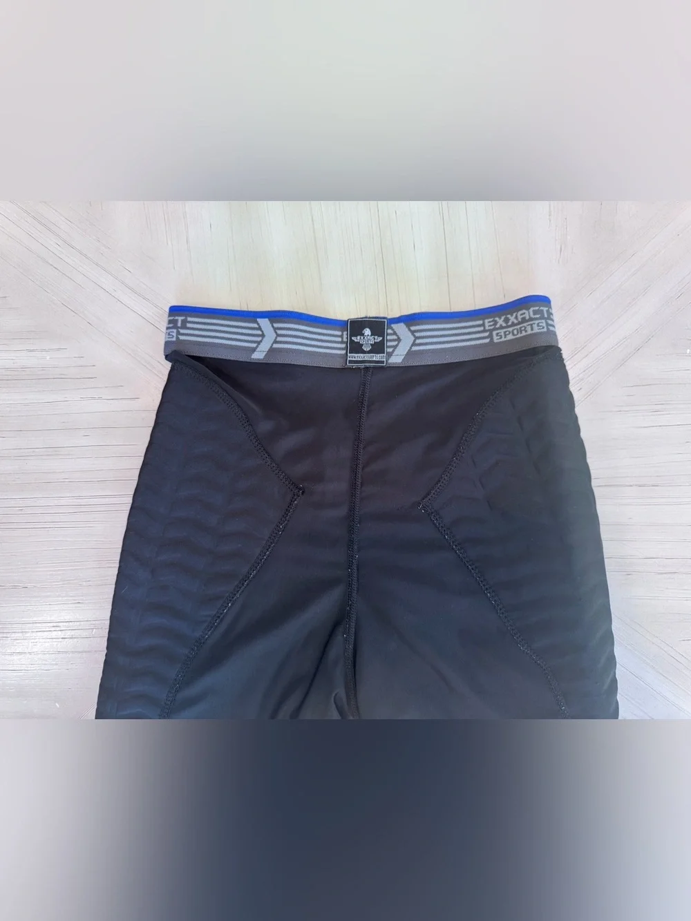 Exxact Sports Baseball Sliding Padded Compression Shorts – Black – Youth XL